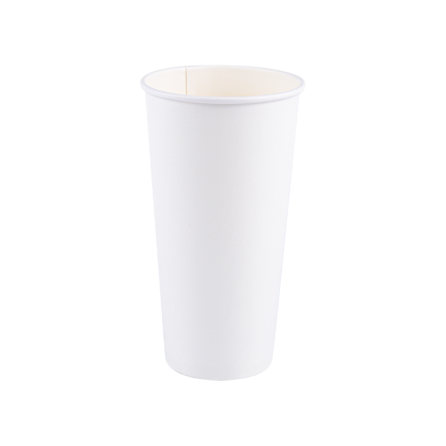 Gobelet en papier simple paroi biodégradable PLA de 16 oz (500 ml)